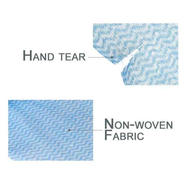 Non Wooven Fabric Disposable Handy Wipe Cleaning Cloth Roll (1Pc) - Springkart 