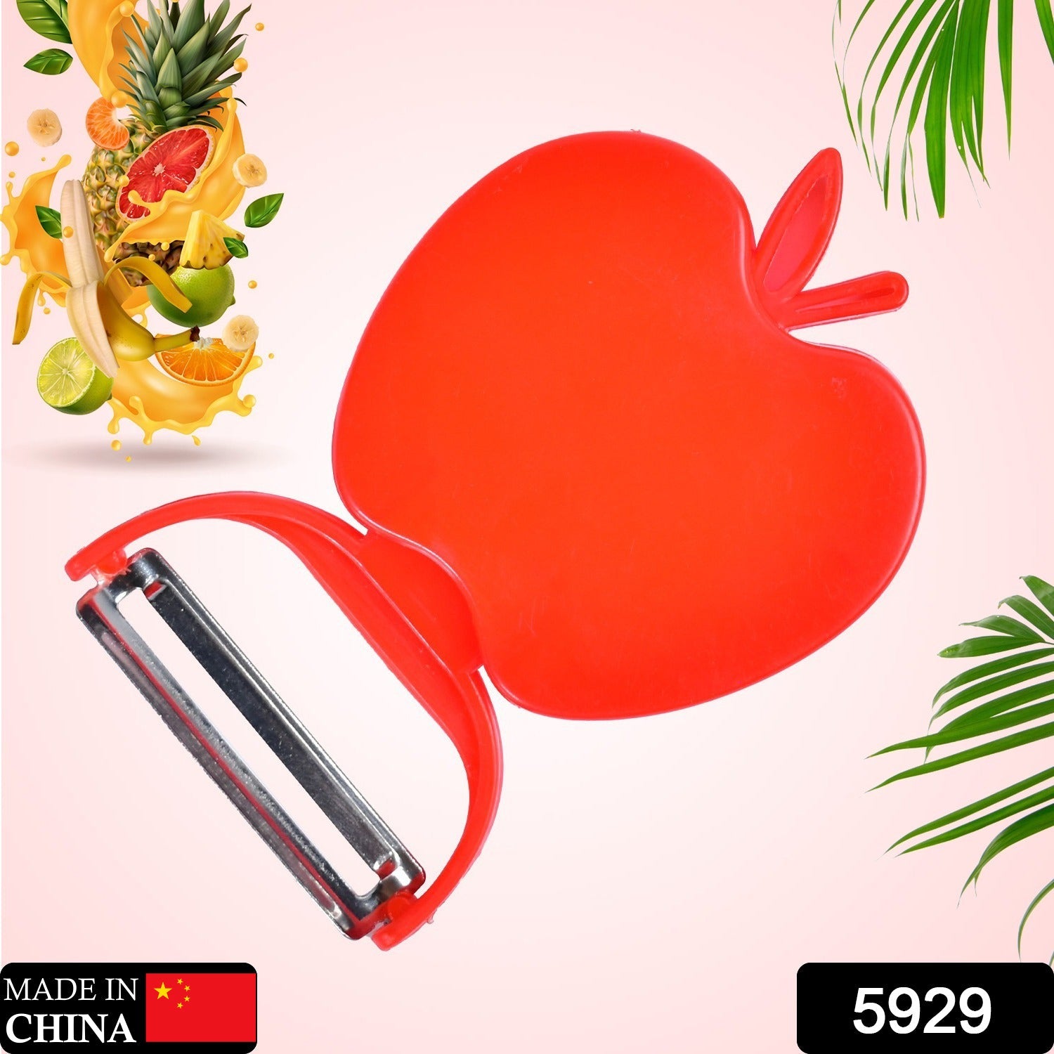 Apple Shaped Folding Peeler Vegetable Peeler for Kitchen, Home Fruit Peelers, Great for Peeling Potato, All Types of Vegetable - Springkart 