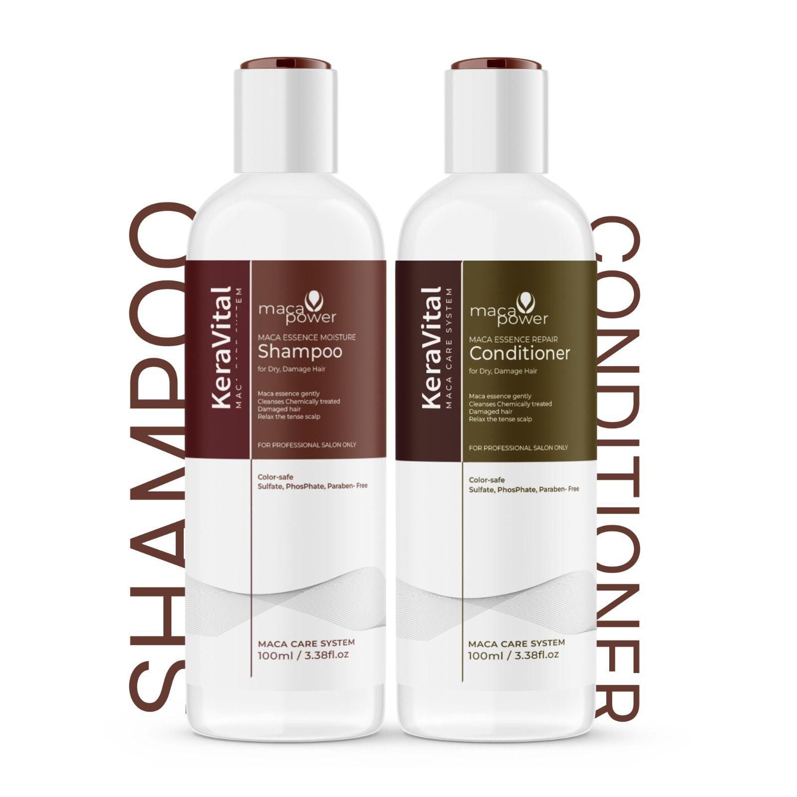 Karseell Hair Repair Set: Shampoo & Conditioner with Maca Care System (Pack of 2) - Springkart 