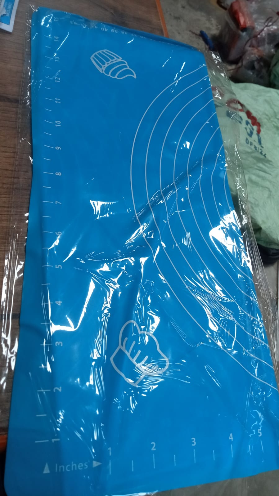 Mat, Rolling Mat Silicone Baking Mat Fondant Mat Sheet Chapati - Springkart 