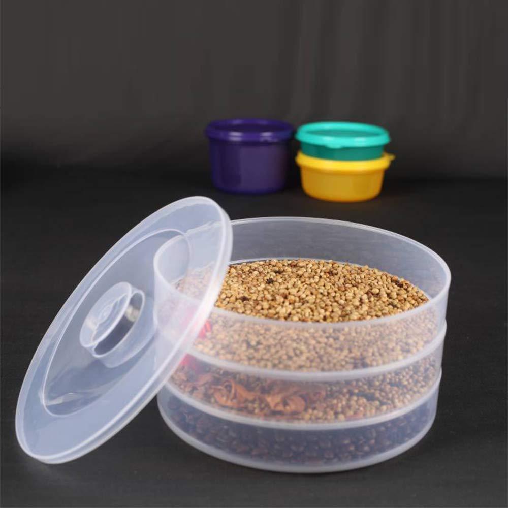 Plastic 3 Compartment Sprout Maker, White - Springkart 