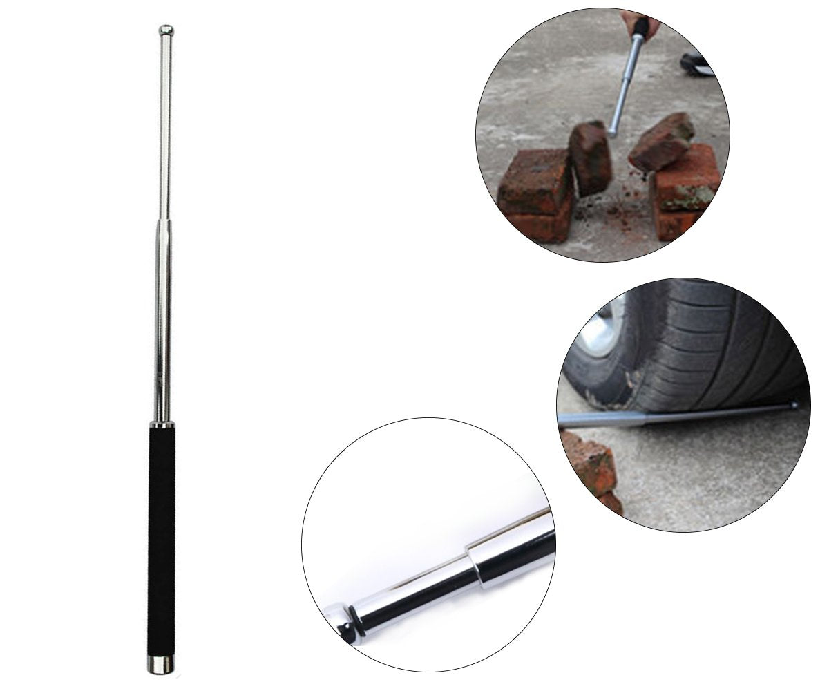 Multi-Function Collapsible Self Defense Stick Extended - Springkart 
