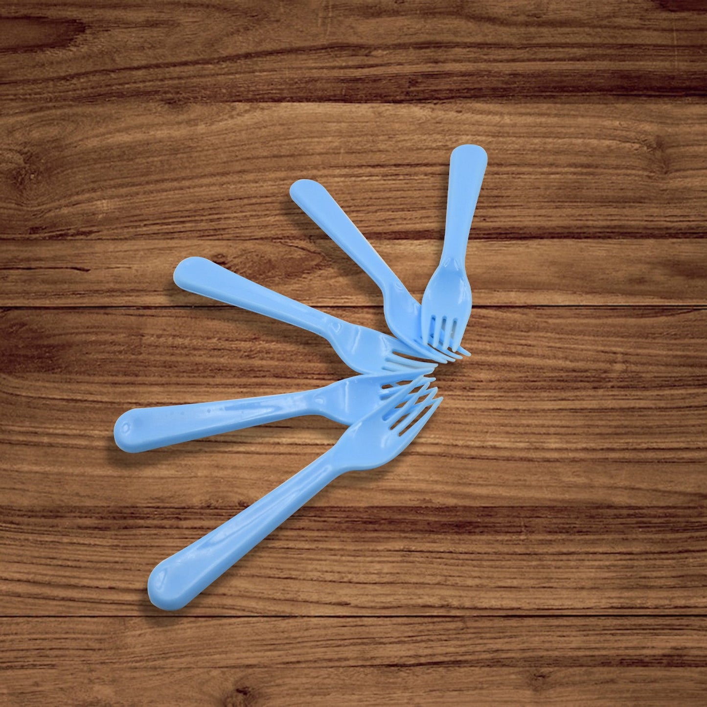 Reusable Premium Heavy Weight Plastic Forks, Party Supplies, One Size, plastic 5pc Serving Fork Set for kitchen, Travel, Home (5pc) - Springkart 