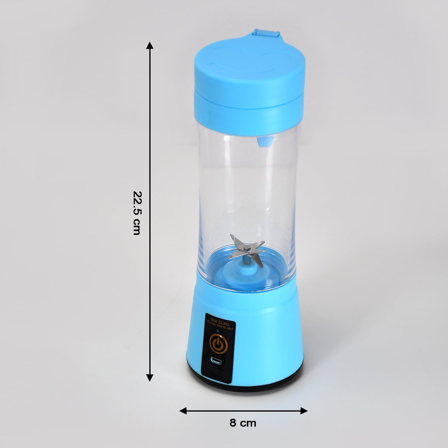 Portable 6 Blade Juicer Cup USB Rechargeable Vegetables Fruit Juice Maker Juice Extractor Blender Mixer - Springkart 