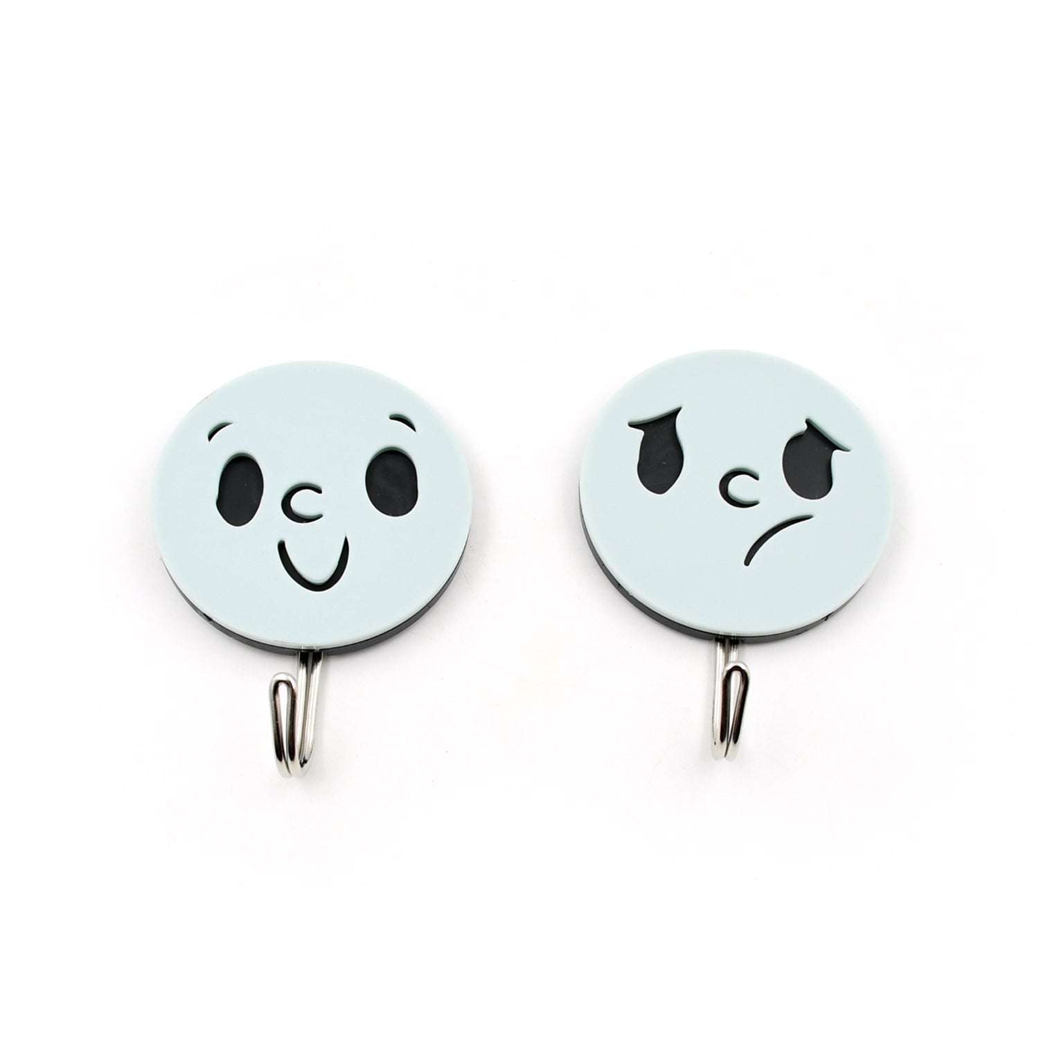 Multipurpose Self-Adhesive Hooks (2 Pc): Heavy Duty, Waterproof, Wall Mount (Bathroom, Kitchen) - Springkart 
