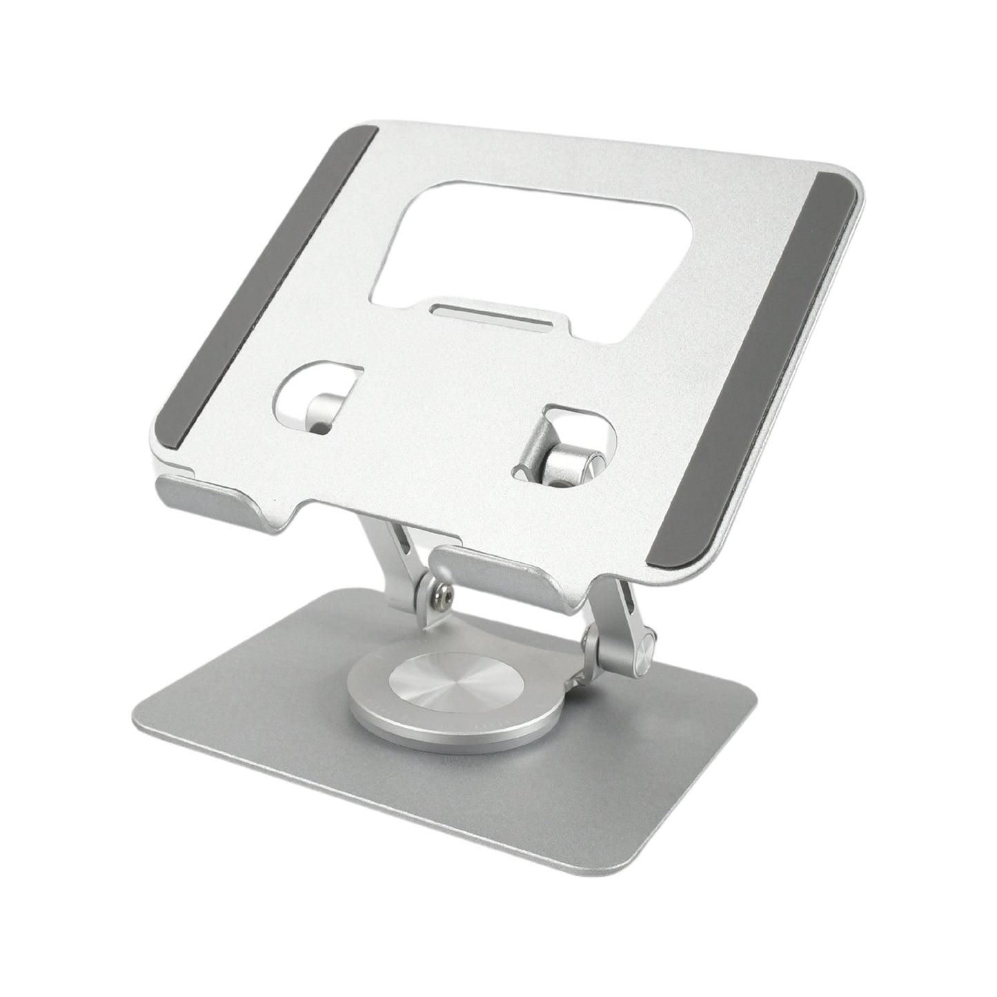 Aluminum Alloy 360°Rotating Bracket, Adjustable Tablet Stand, Portable Foldable Ergonomic Tablet Support - Springkart 