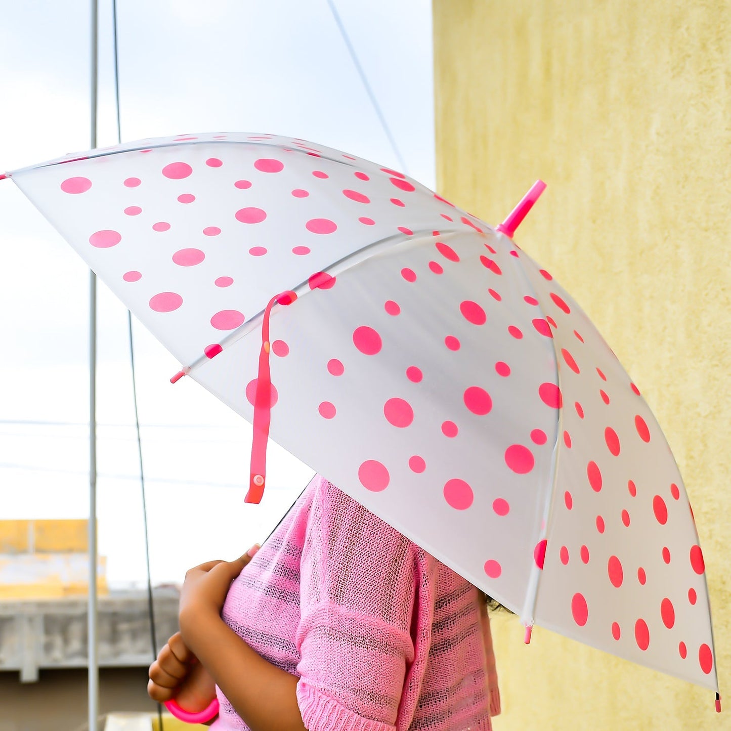 Dot Printed Umbrella for Men and Women Multicolor - Springkart 