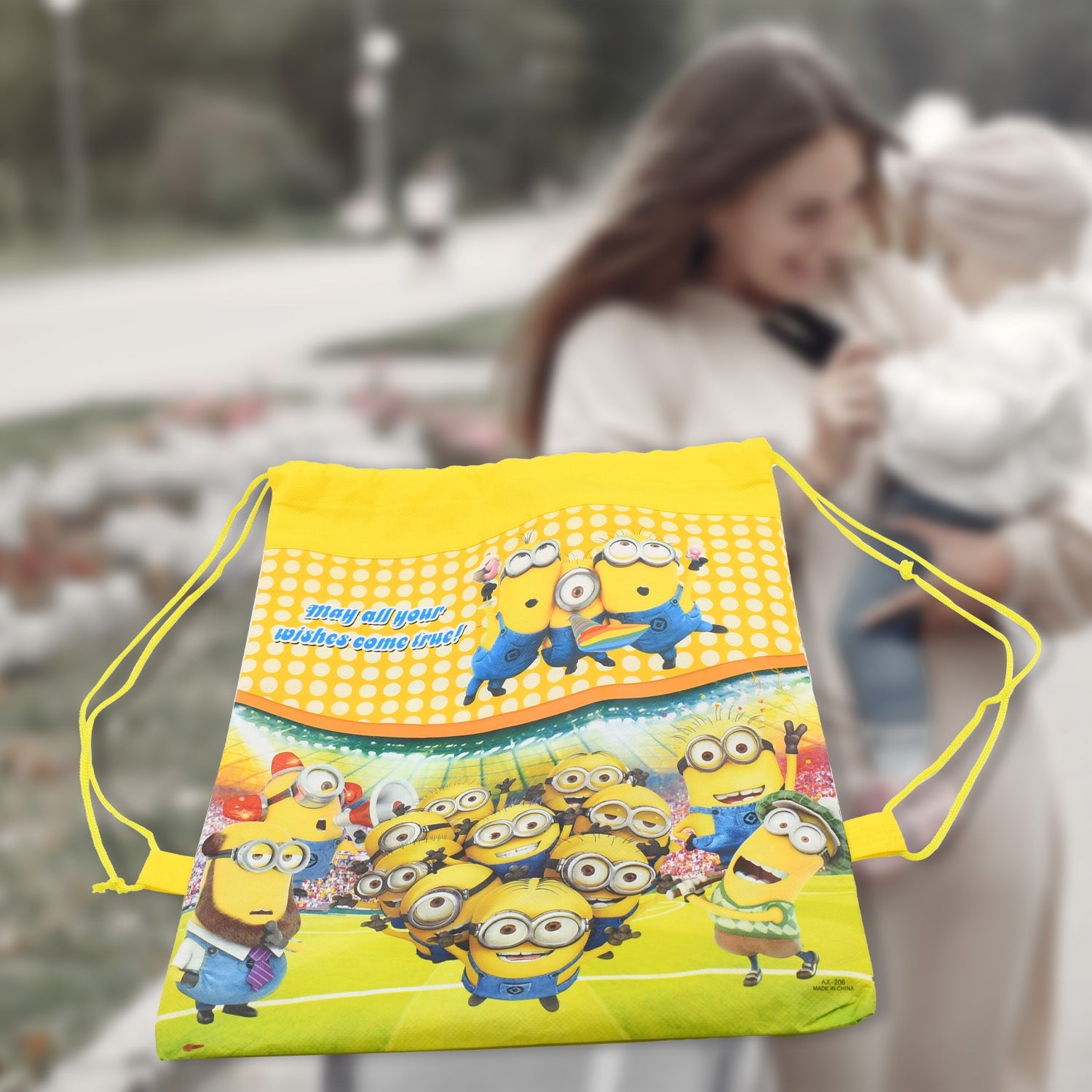 SMALL DORI BAG FOR KIDS FAVOUR HAVERSACK BAG BIRTHDAY PARTY RETURN GIFT DRAWSTRING DORI BACKPACK, DRAWSTRING BACKPACK, - Springkart 