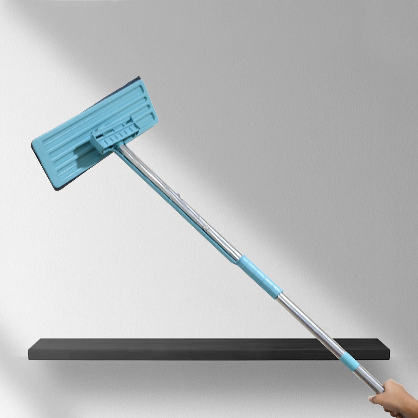 High Quality Flat Mop Floor Cleaning Mop 360° Rotating Microfiber Dust Mop, Hardwood Floor Mop, Dust Flat Mop, for Home/ Office Floor Cleaning Reusable Dust Mops - Springkart 