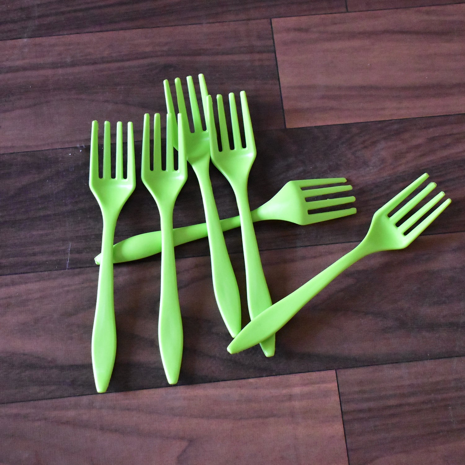 Small plastic 6pc Serving Fork Set for kitchen - Springkart 