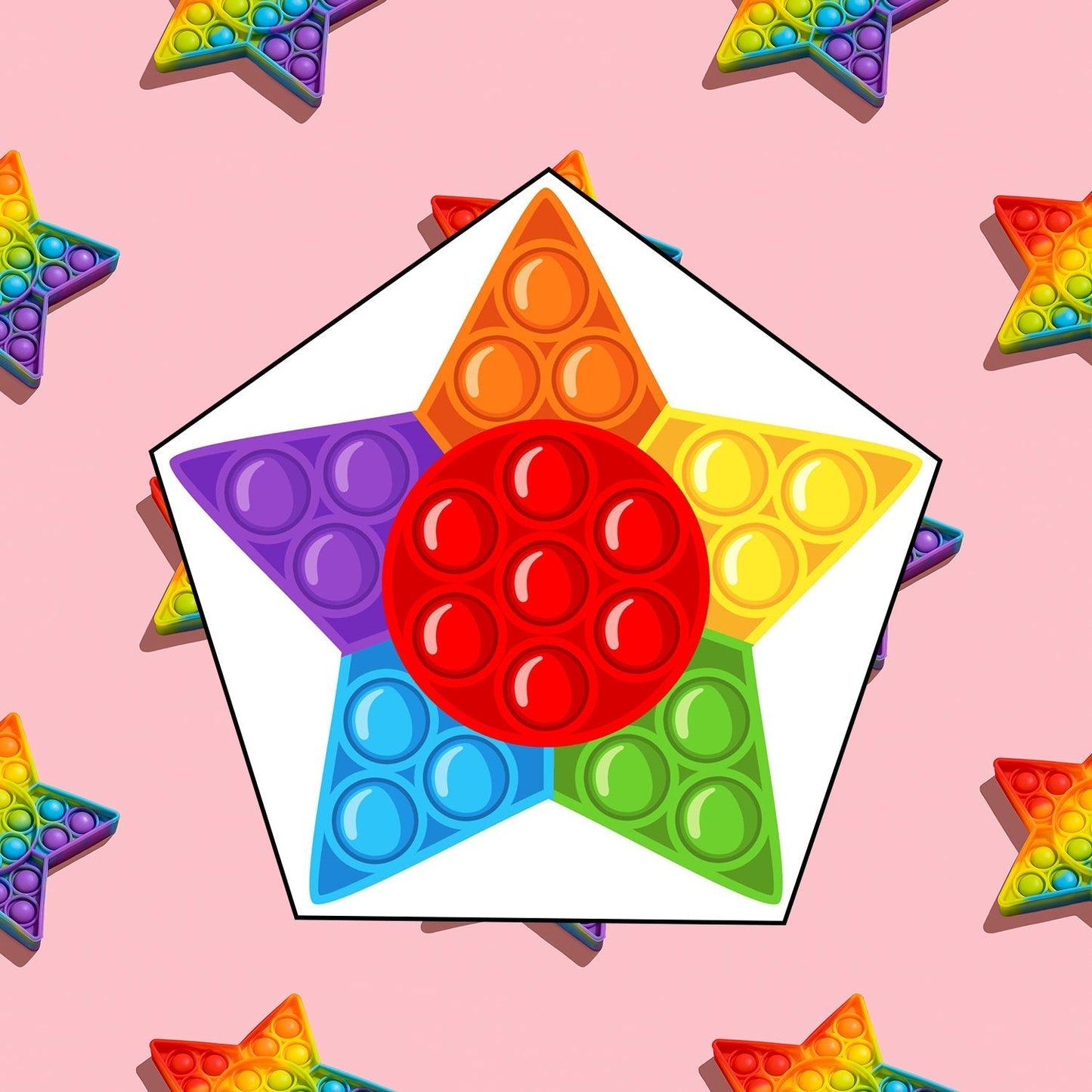 Star Fidget Toy and fidget tool Used for playing purposes and all, especially for kids. - Springkart 