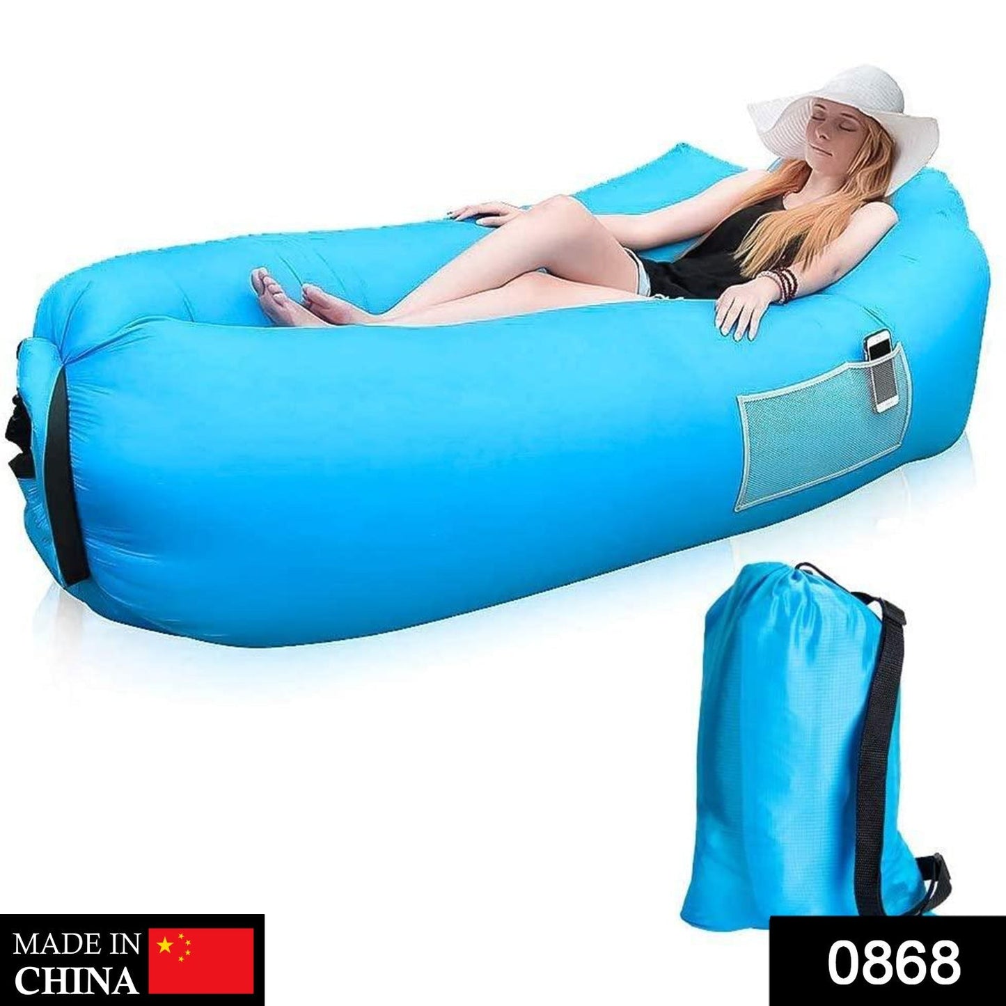 Camping Inflatable Lounger Sofa - Springkart 