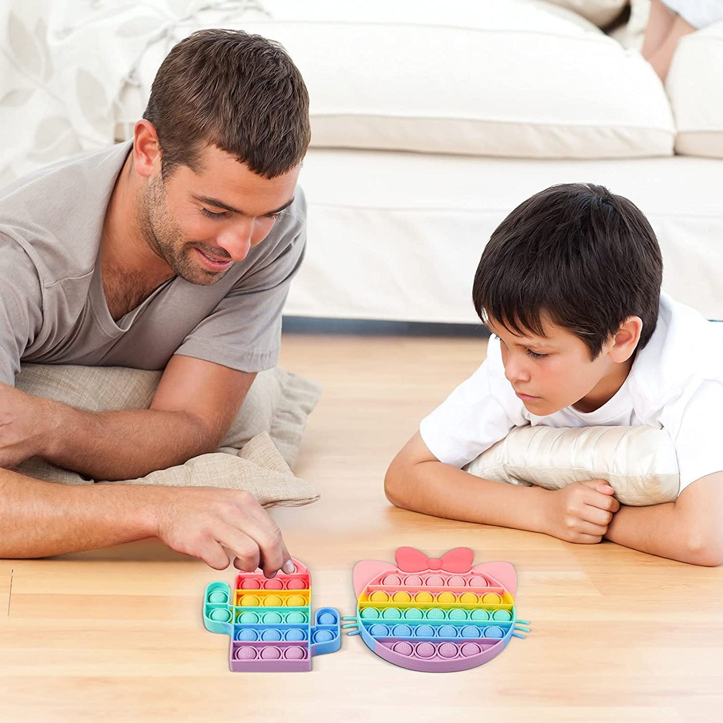 Cactus Fidget Toy used by kids, children's and even adults for playing and entertaining purposes etc. - Springkart 