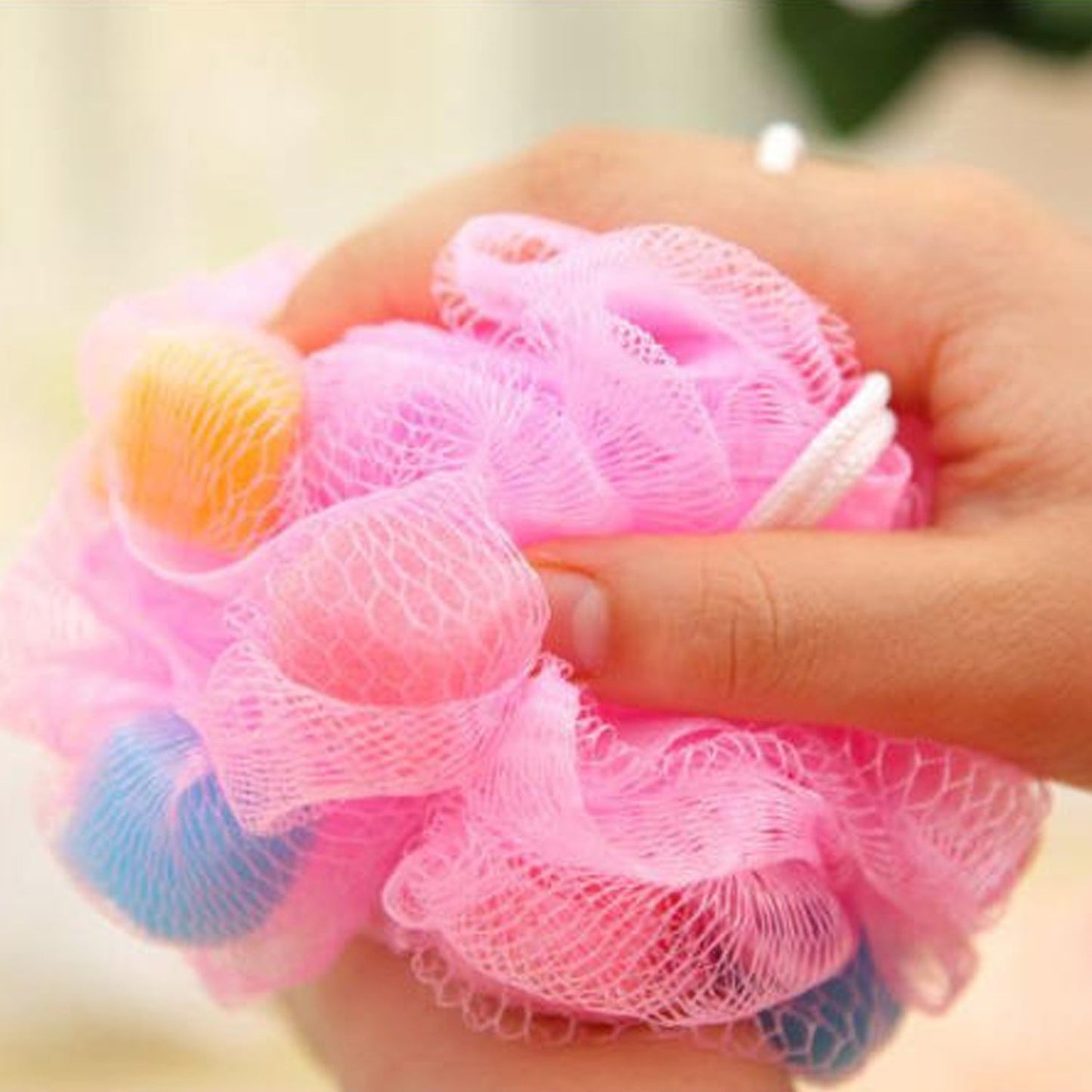 Bath Sponge Round Loofah and Back Scrubber for Men and Women - Springkart 