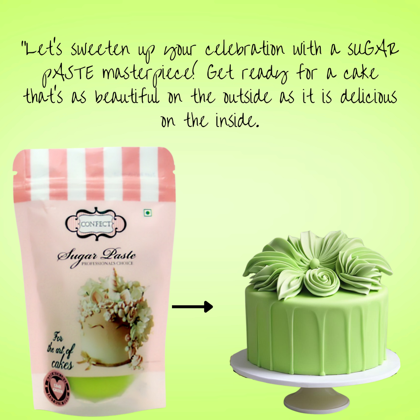 Lime Green Fondant | Edible Sugarpaste 250 Gm