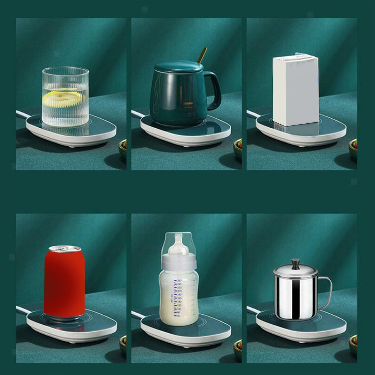 Coffee Mug Warmer For Having Coffee Along With The Warmer That Keeps It Hot. - Springkart 