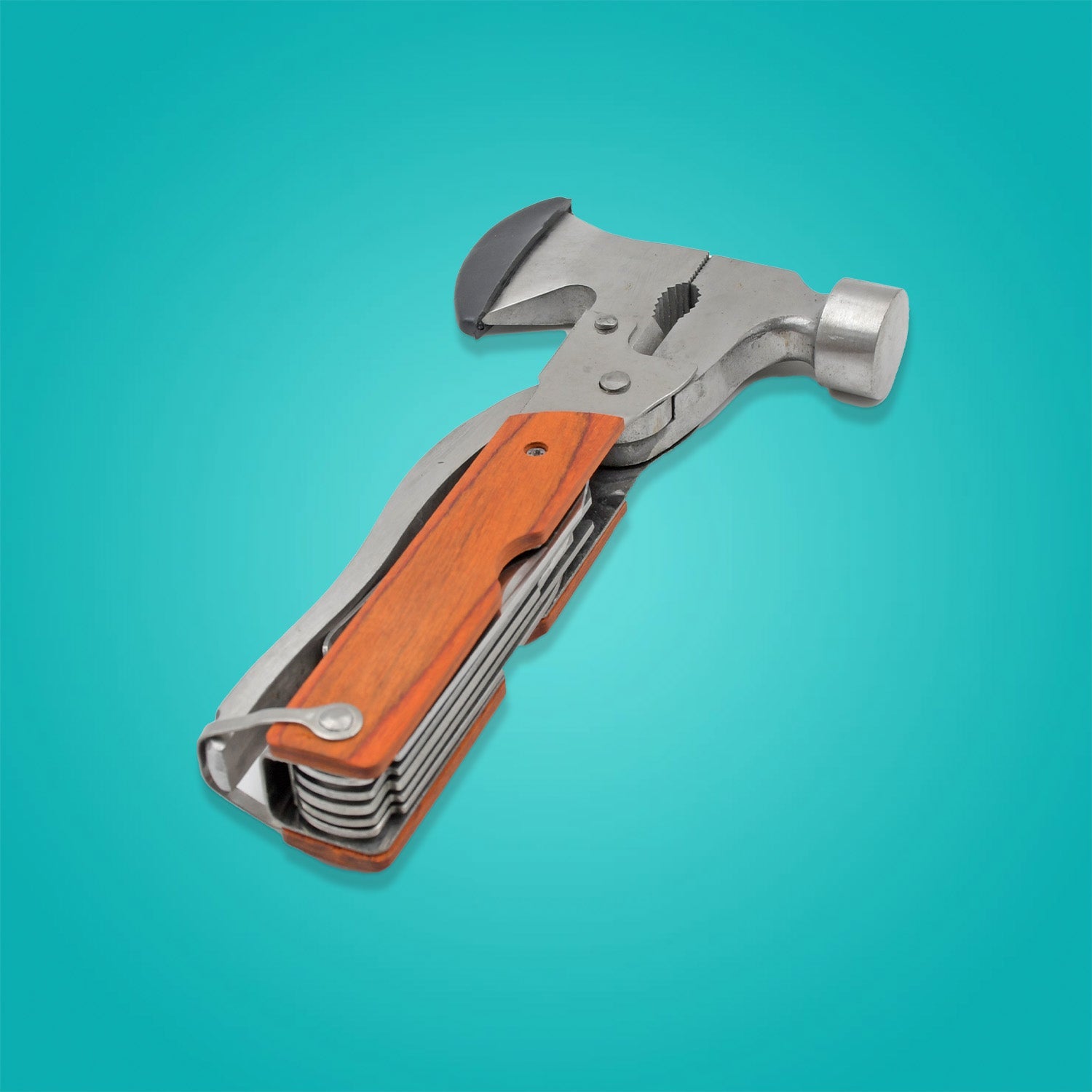 Fathers Day Gifts, Dad Birthday Gifts for Dad from Daughter Son, All in One Tools Hammer Multitool, Opener Screwdriver, Cool Gadget Christmas Gifts Stocking Stuffer for Men, Outdoor Camping - Springkart 