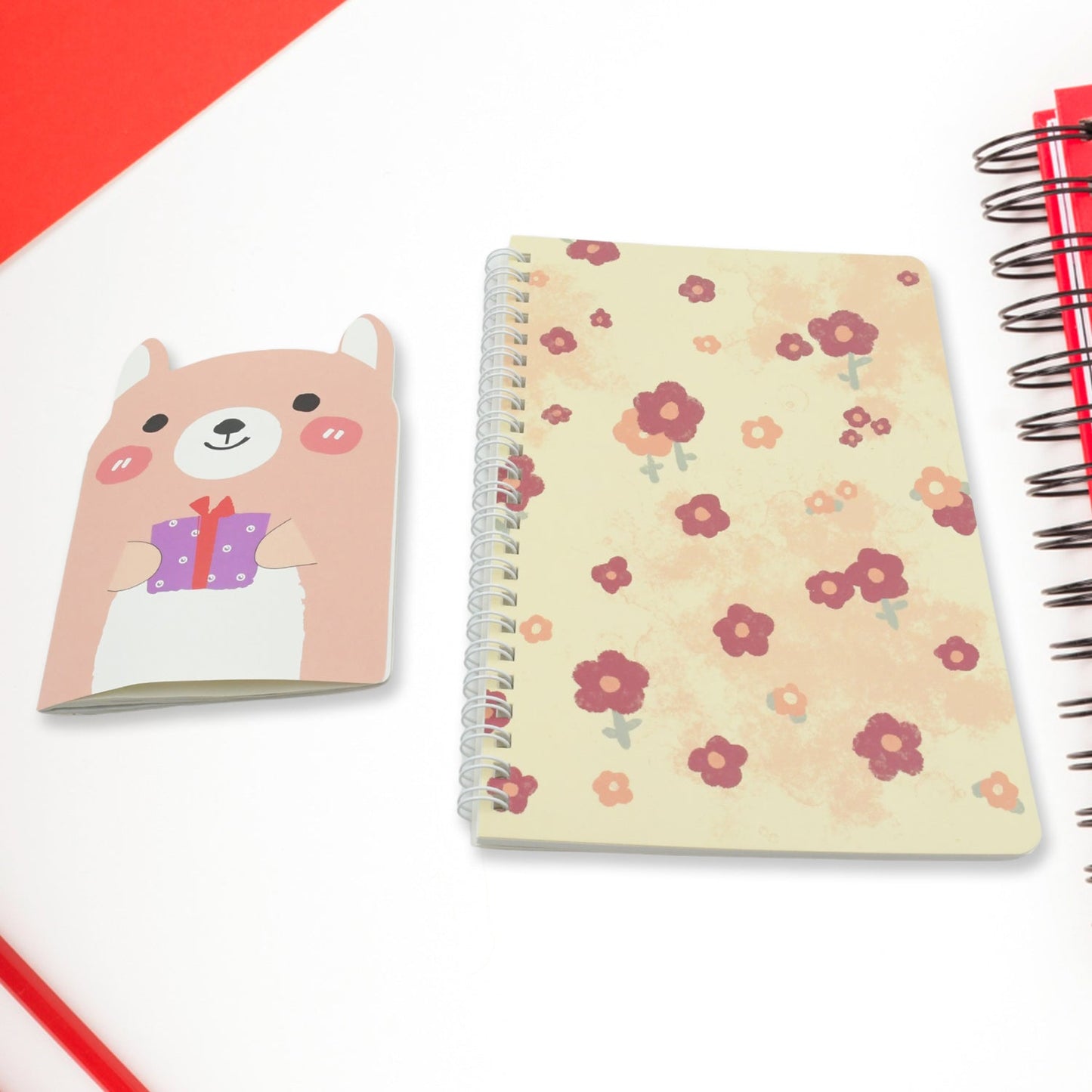 Cartoon Stationery Box Cartoon Design School Box Book , diary , Pen , Eraser, Sharpner , Sticker & Pen Refill Student Gift School box (1 box) - Springkart 