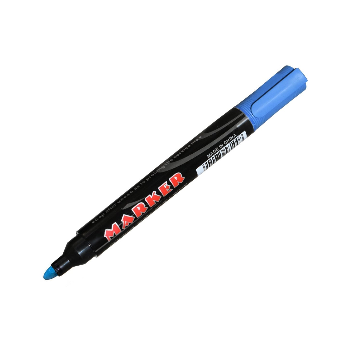 Blue Permanent Markers for White Board (Pack Of 12) - Springkart 