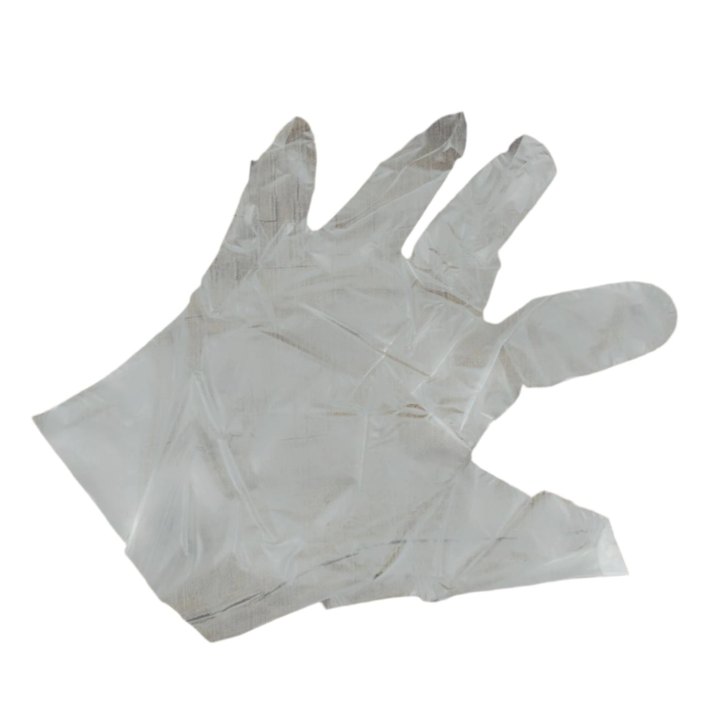 Large Disposable Gloves (100 Pcs): Clear Plastic, Multipurpose - Springkart 