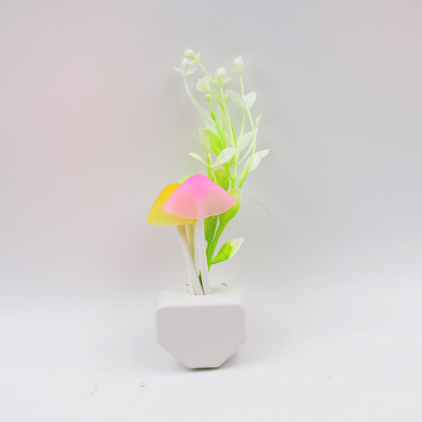 Fancy Color Changing LED Mushroom Night Light Kids Beautiful Color LED Illumination Automatic On / Off Light Sensor Night Lamp - Springkart 