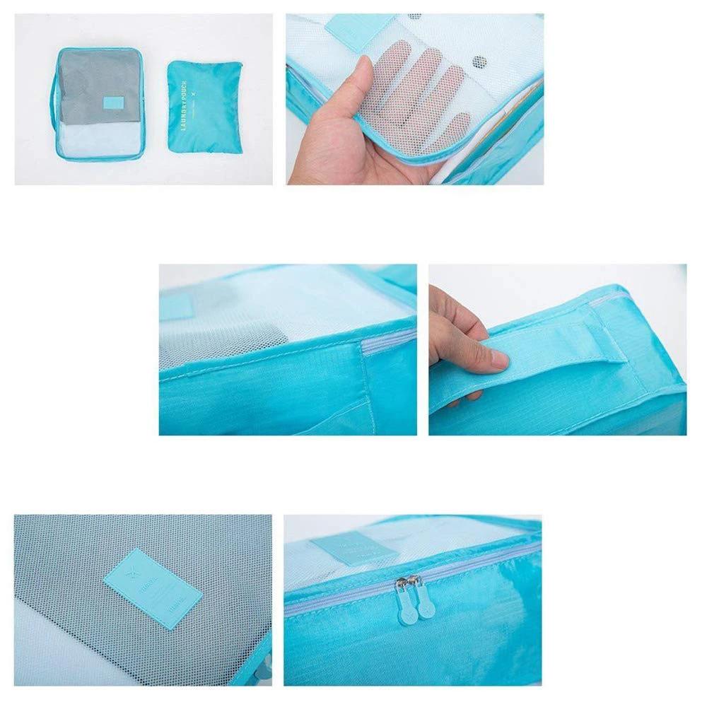 Cloth Organizer Pouch Laundry Zipper Bags (6 pcs) - Springkart 