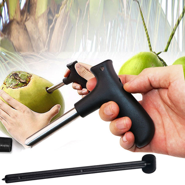 Premium Coconut Opener Tool / Driller with Comfortable Grip - Springkart 