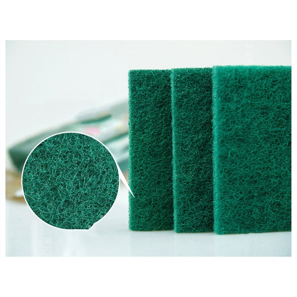 Green Kitchen Scrubber Pads for Utensils / Tiles Cleaning - Springkart 