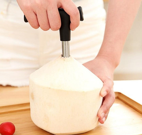 Premium Coconut Opener Tool / Driller with Comfortable Grip - Springkart 