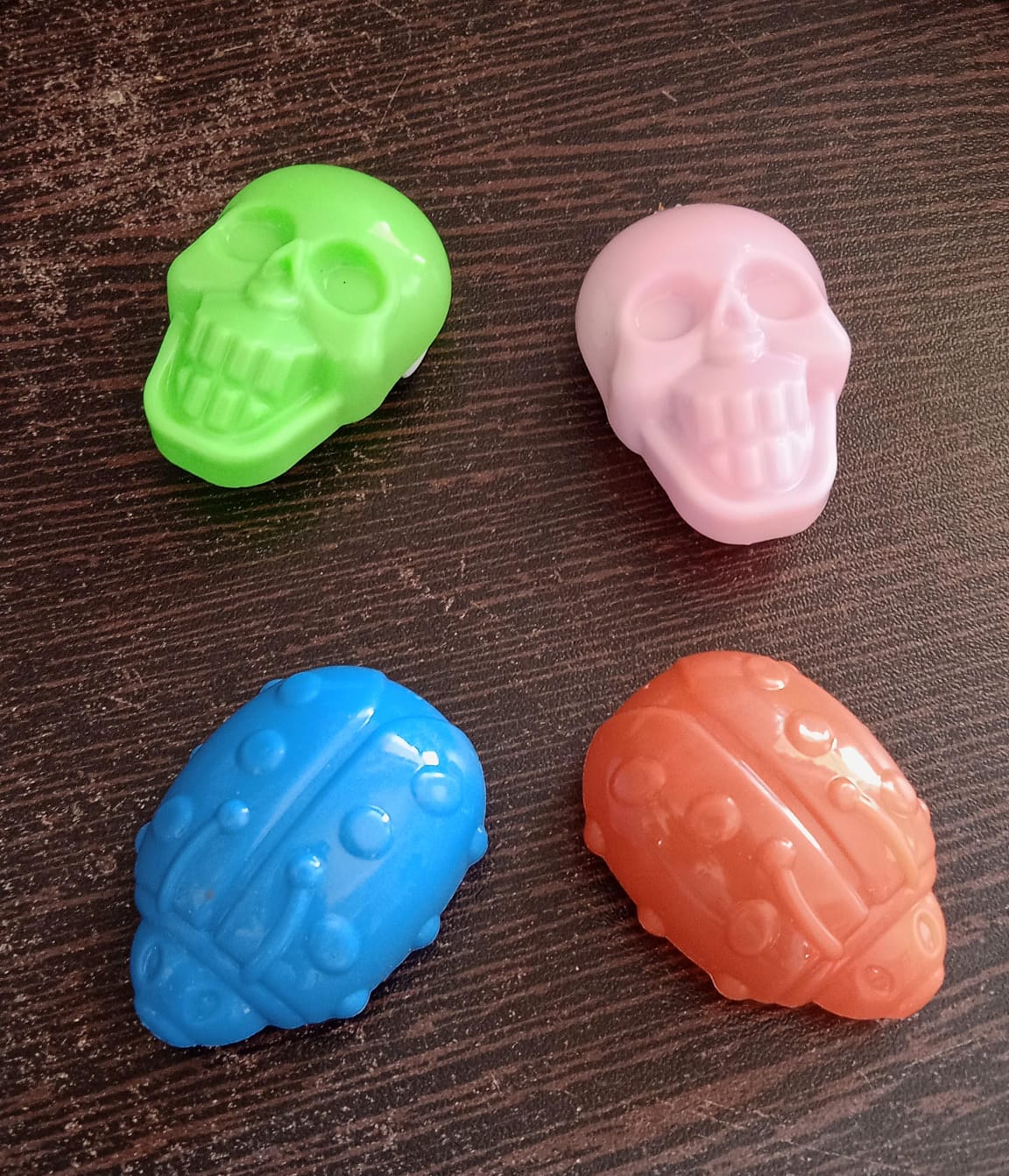 Pull Back Skull Toy, Small DIY Pull Back Skull Toy For Kids