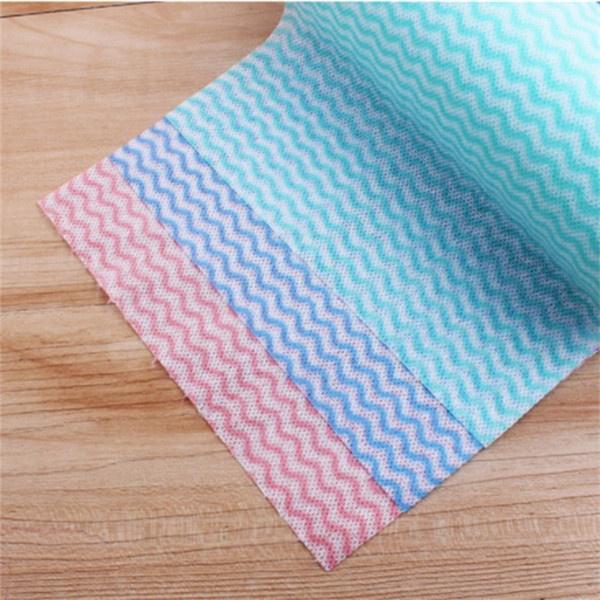 Non Wooven Fabric Disposable Handy Wipe Cleaning Cloth Roll (1Pc) - Springkart 