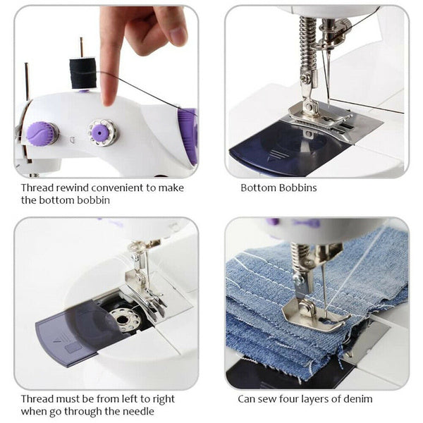 Portable Mini Hand Tailor Machine for Sewing Stitching - Springkart 