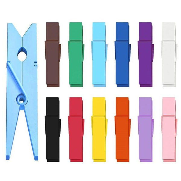 Multipurpose Wooden Clips / Cloth Pegs (Large, 500 Pcs) - Springkart 