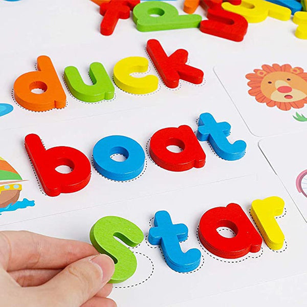 Magnetic Letters to Learn Spelling - Springkart 