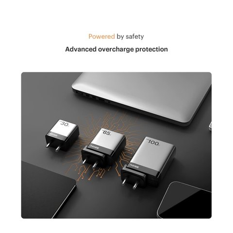 Noise Power Series GaN charger (65W, Black)