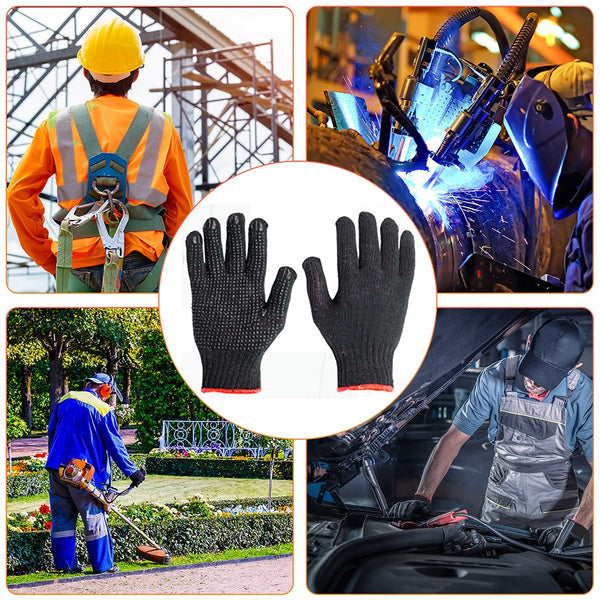 Cotton Polyester Mens Work Gloves - Springkart 