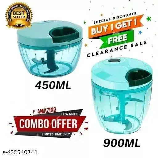 Combo of Standard Handy Pro Chopper 450ML + 900ML