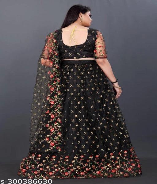 New Party Wear Sequance Lehenga Choli Full Heavy & Fancy Color Full Sequence Work In Lehenga Choli With Beautiful Sequance Worked Blouse. - Springkart 