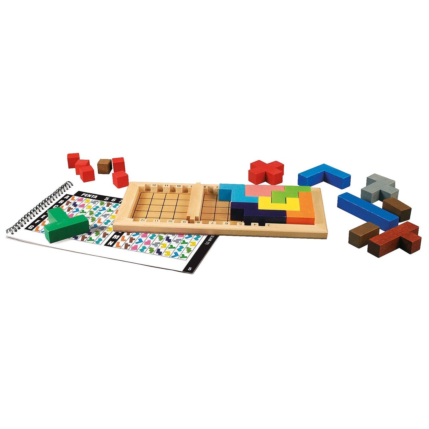 AT50 Wooden Mind Game and game for kids and babies for playing and enjoying purposes. - Springkart 