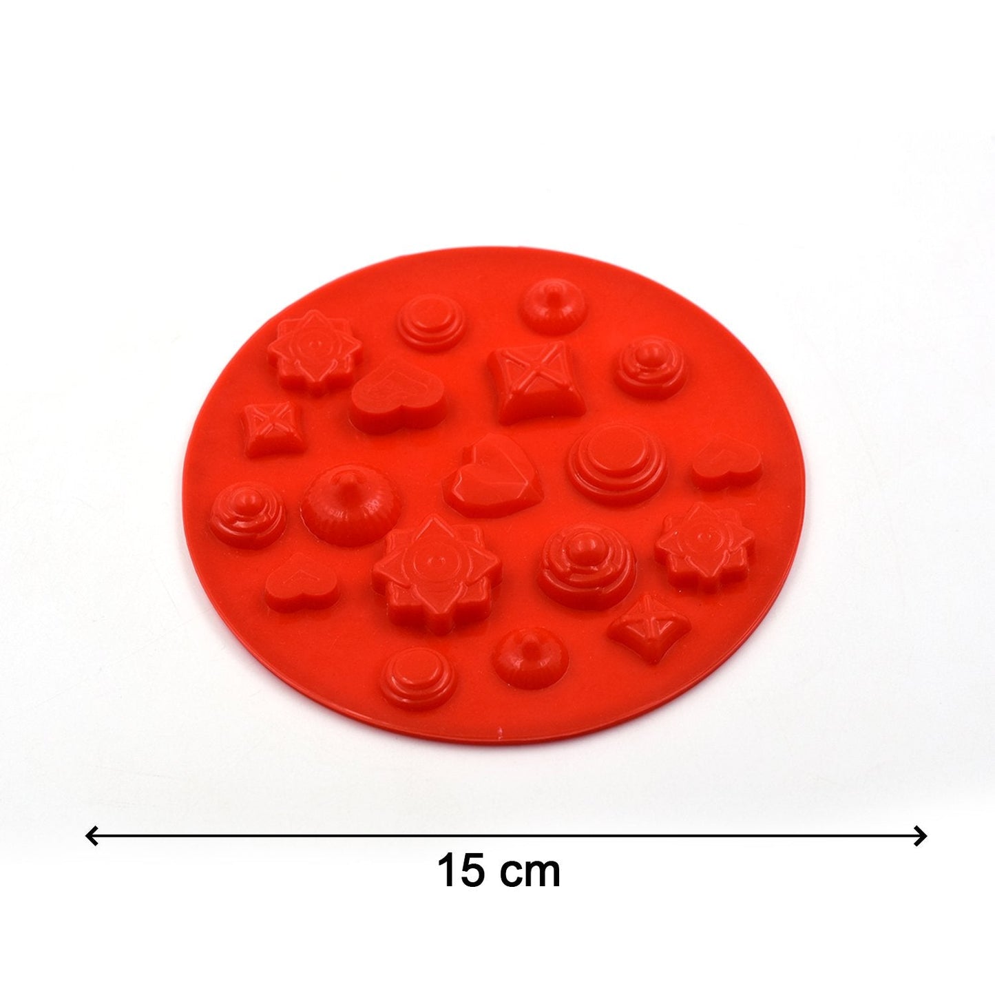 19 Cavity Mix Shape Chocolate Mould (1Pc Only) - Springkart 