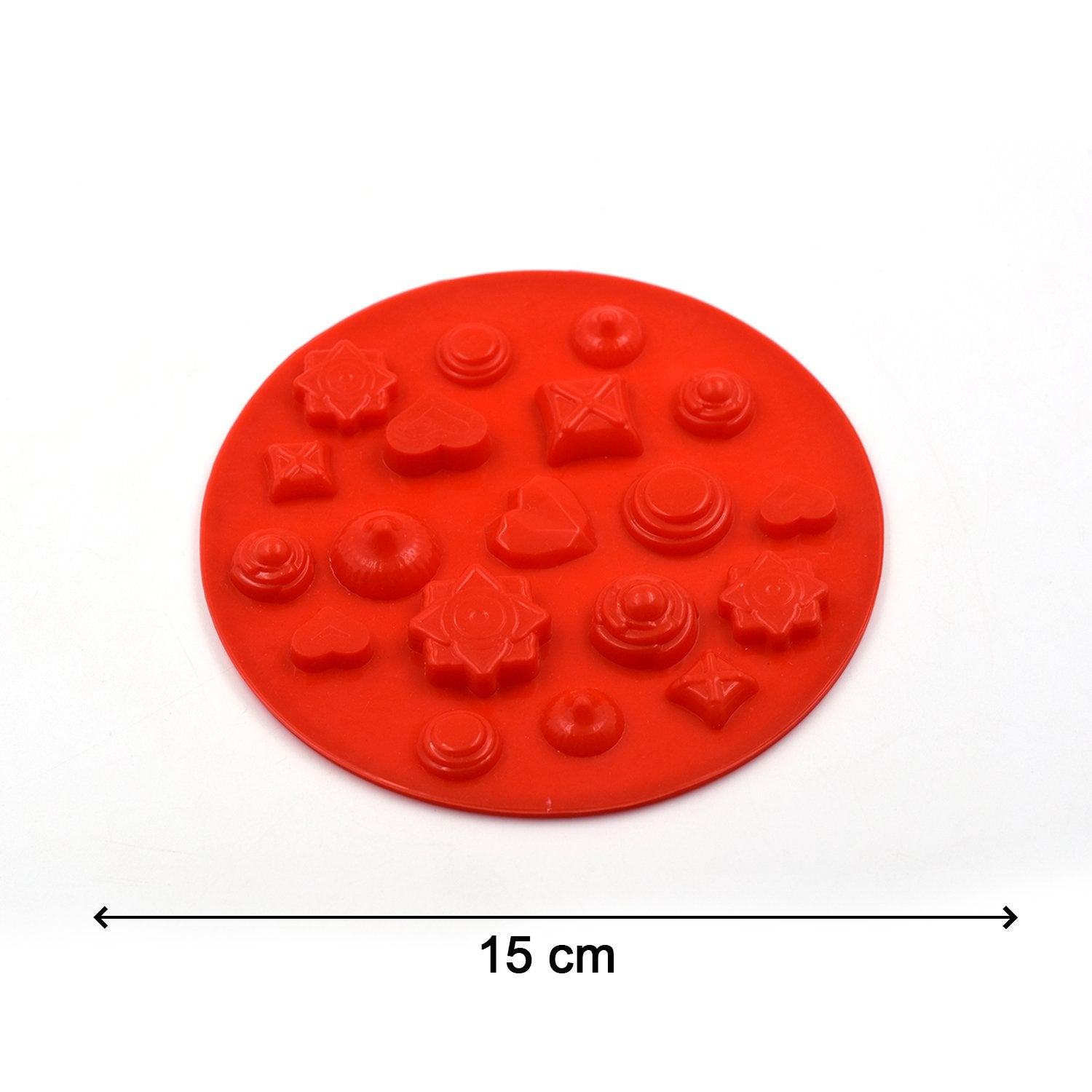 19 Cavity Mix Shape Chocolate Mould (1Pc Only) - Springkart 
