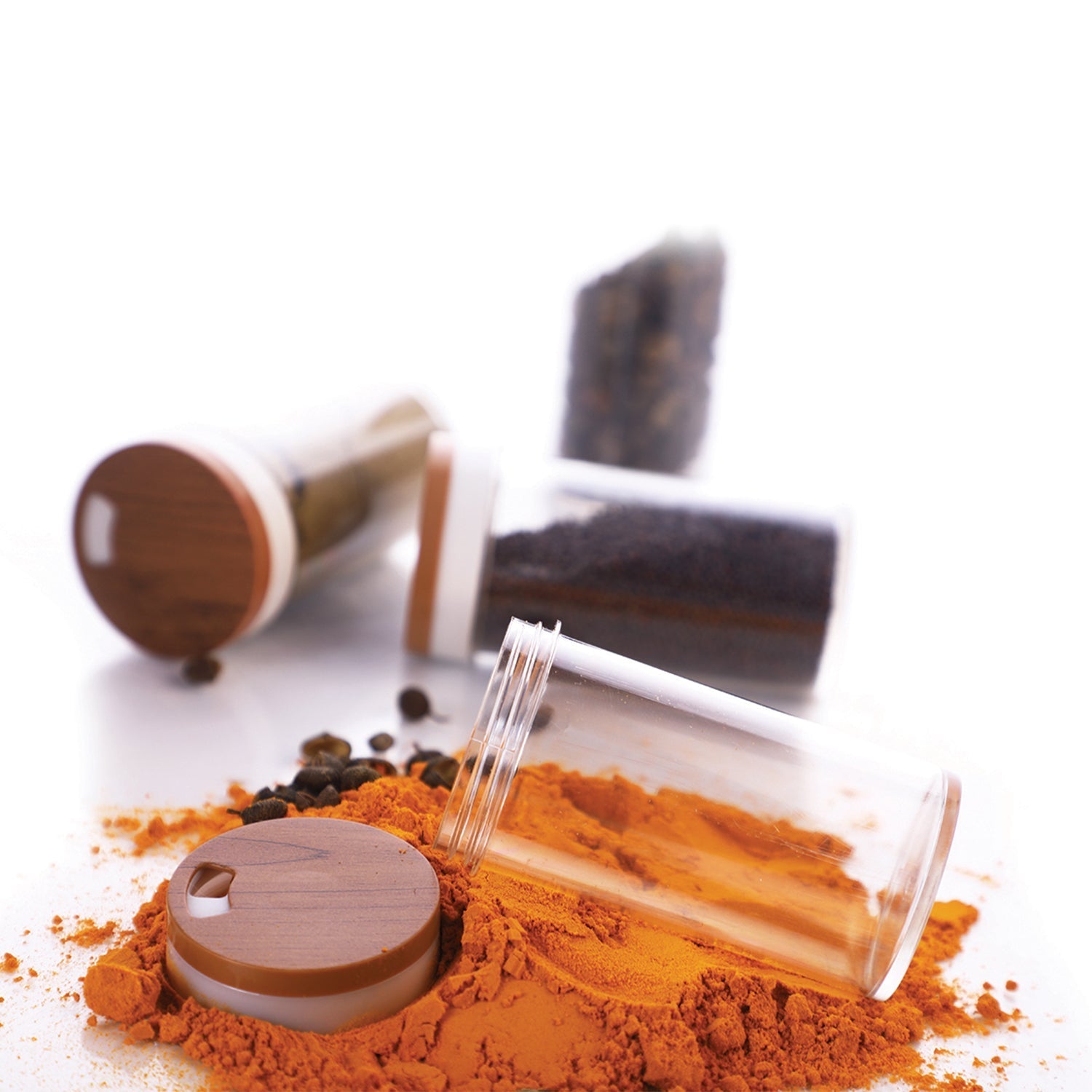 Ganesh 12-Jar Revolving Spice Rack Masala Box - Springkart 
