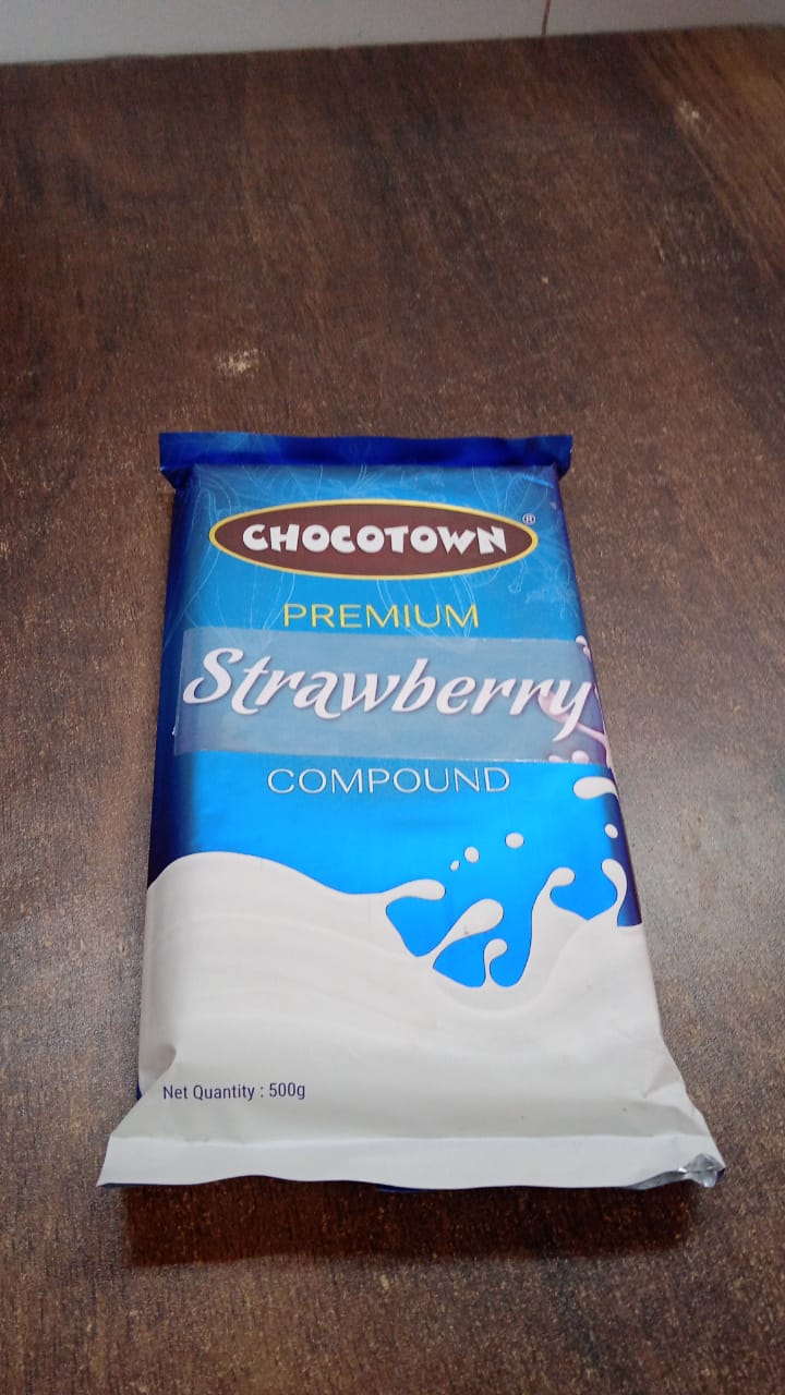 Chocotown Premium Strawberry Compound (500gm) - Springkart 