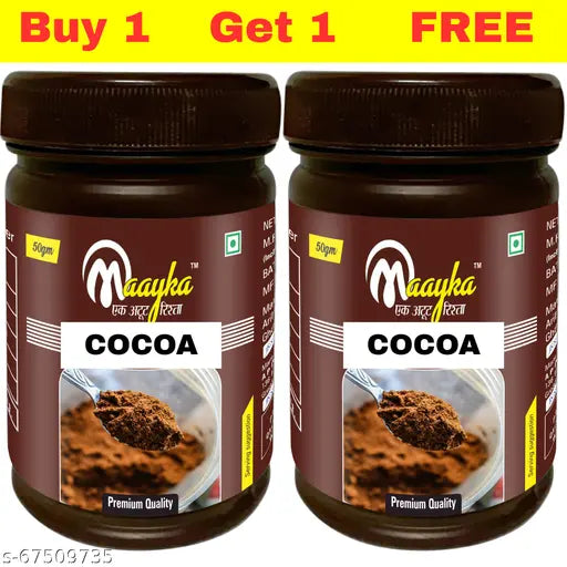 Maayka | Premium Cocoa Powder (Pack of 2)