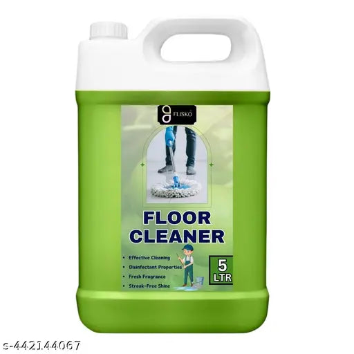 Floor Cleaner Liquid Green 5 Liter with Power of Neem for 99.9% Anti Bacterial Protection