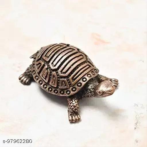 6 inches, Copper Handmade Turtle | Kurma | Tortoise , 30 Grams