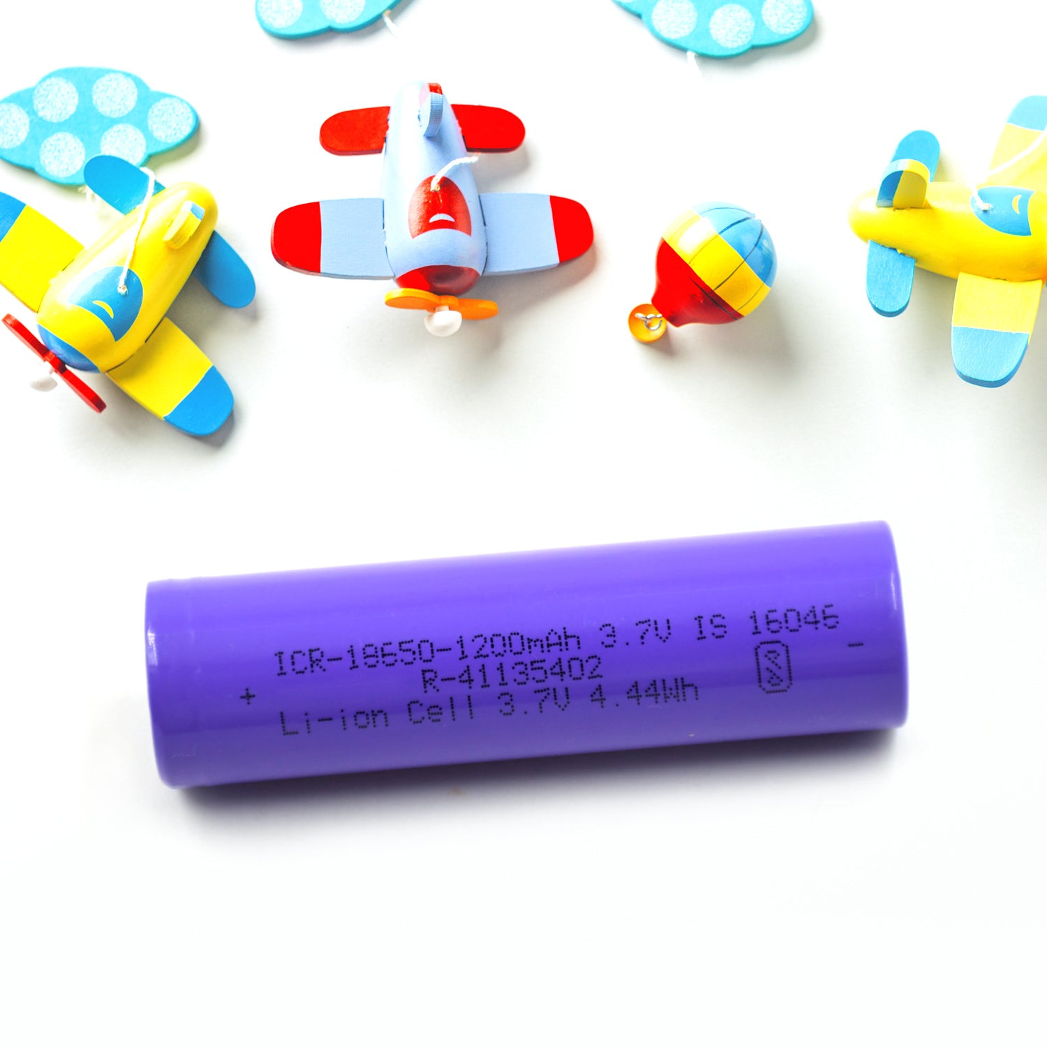 6207 High-capacity Released Rechargeable Batteries 3.7v 1200mah Flat Top Lithium Rechargeable Battery (1pc) - Springkart 