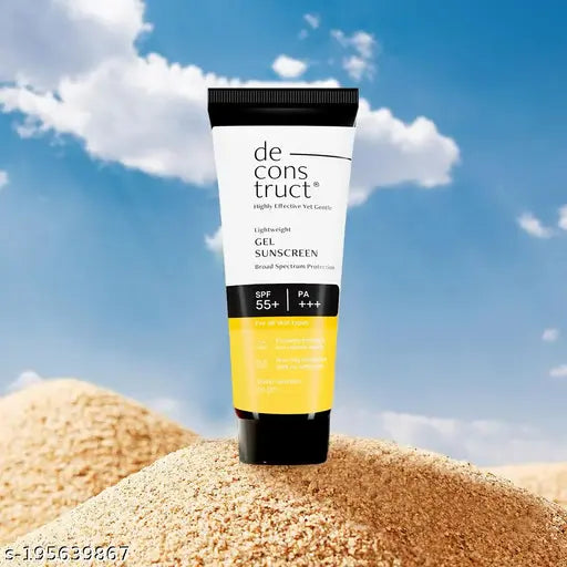 Deconstruct Lightweight Gel Sunscreen- SPF 55+ | PA+++ (50 gm)