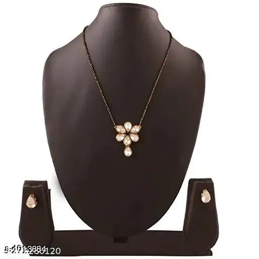 Women's Alloy Gold Plated Mangalsutras