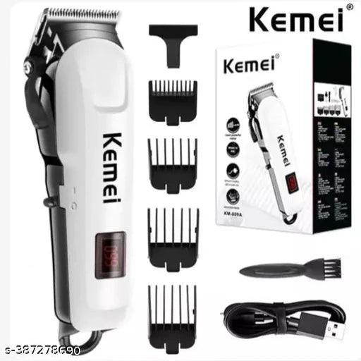 Professional Electric Hair Clipper Rechargeable Men's Trimmer LCD Haircut Machine - Springkart 